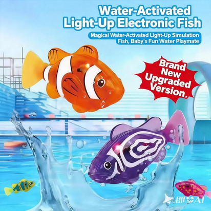 Luminous Swinging Electronic Fish Bathing Swimming Toy