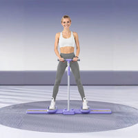 Non Slip Simulated Ski Trainer Adjustable Ski Machine Pelvic Floor Muscle Exercise Equipment for Home Full Body Workout