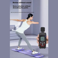 Non Slip Simulated Ski Trainer Adjustable Ski Machine Pelvic Floor Muscle Exercise Equipment for Home Full Body Workout