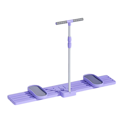 Non Slip Simulated Ski Trainer Adjustable Ski Machine Pelvic Floor Muscle Exercise Equipment for Home Full Body Workout